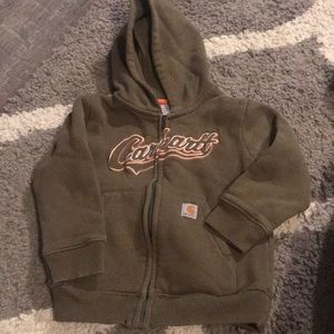 Infant Carhartt zip up hoodie